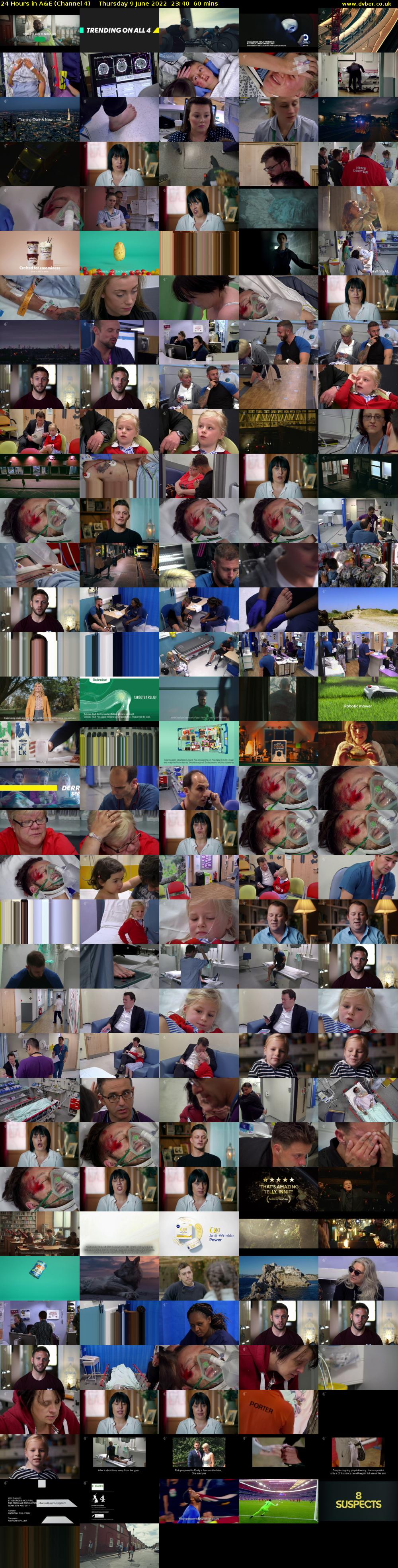 24 Hours in A&E (Channel 4) Thursday 9 June 2022 23:40 - 00:40