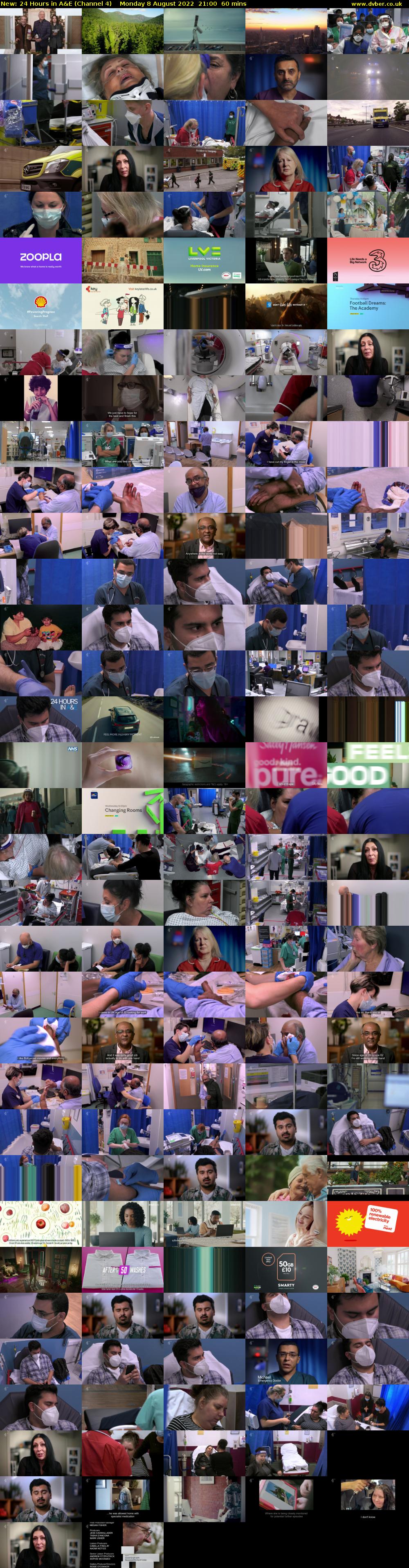 24 Hours in A&E (Channel 4) Monday 8 August 2022 21:00 - 22:00