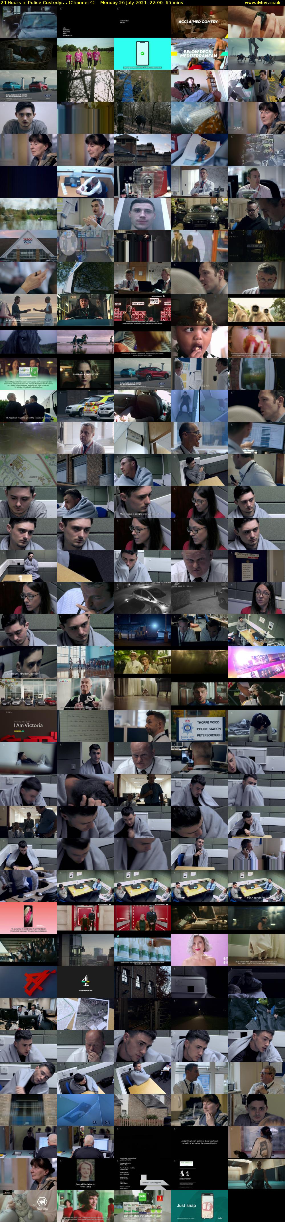24 Hours in Police Custody:... (Channel 4) Monday 26 July 2021 22:00 - 23:05