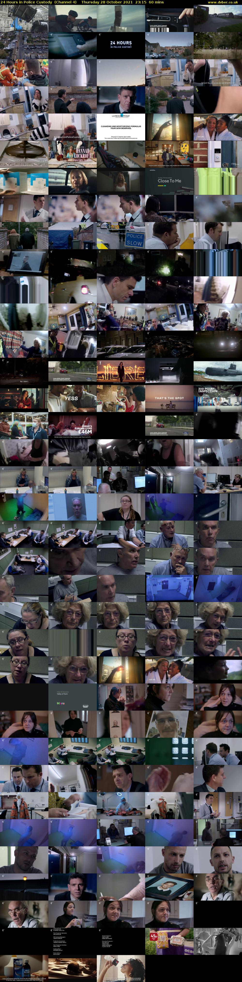 24 Hours in Police Custody  (Channel 4) Thursday 28 October 2021 23:15 - 00:15