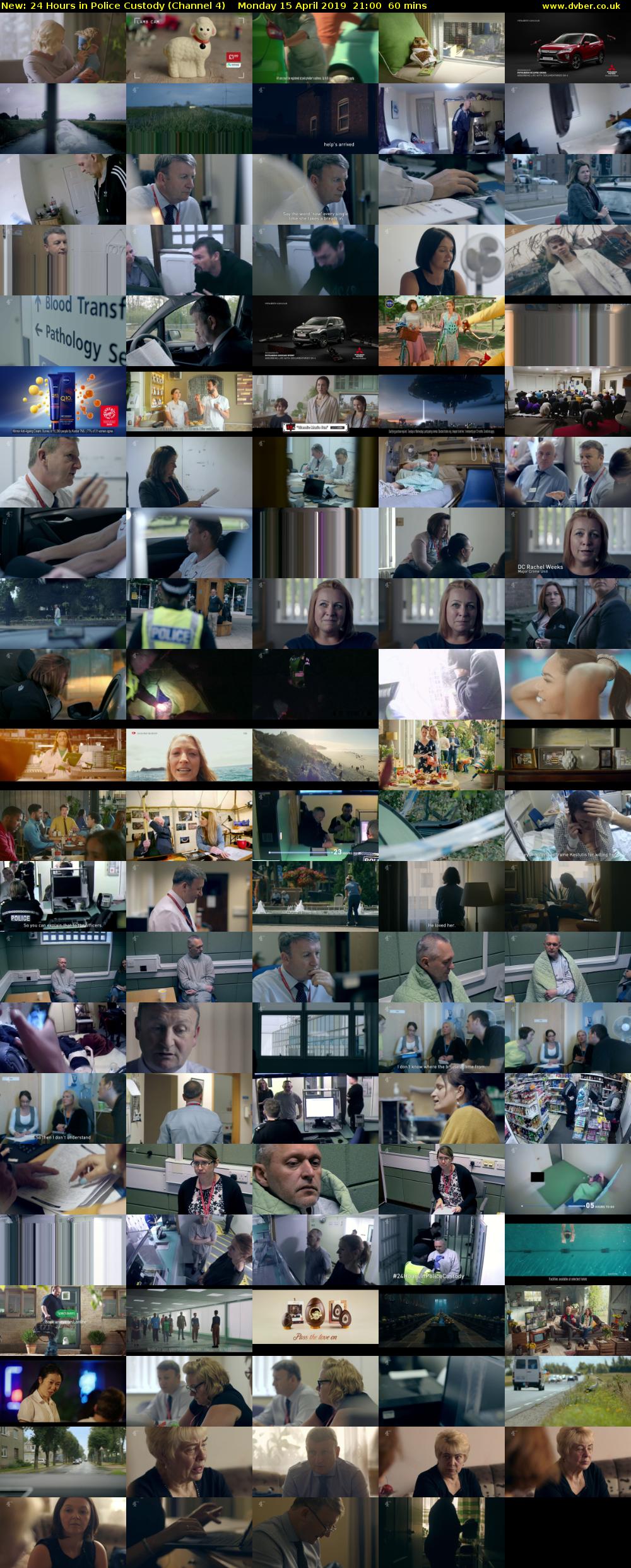 24 Hours in Police Custody (Channel 4) Monday 15 April 2019 21:00 - 22:00