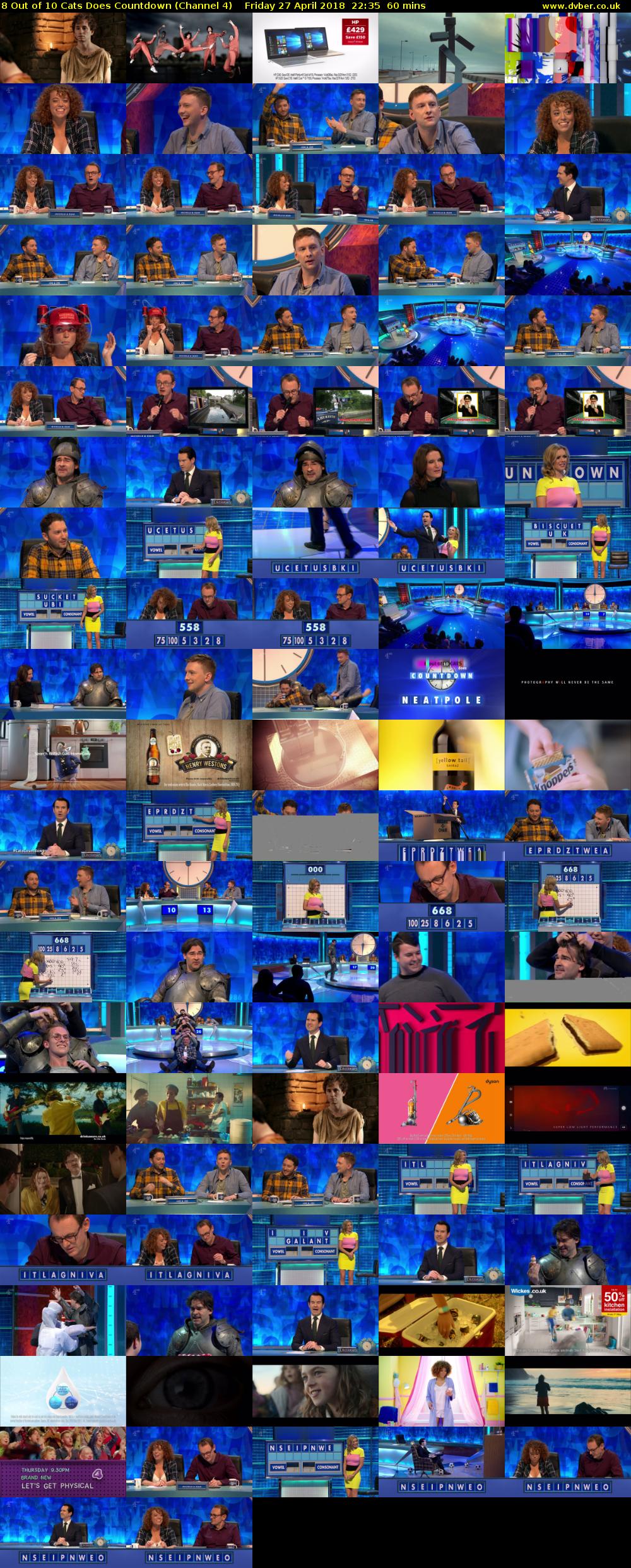 8 Out of 10 Cats Does Countdown (Channel 4) Friday 27 April 2018 22:35 - 23:35