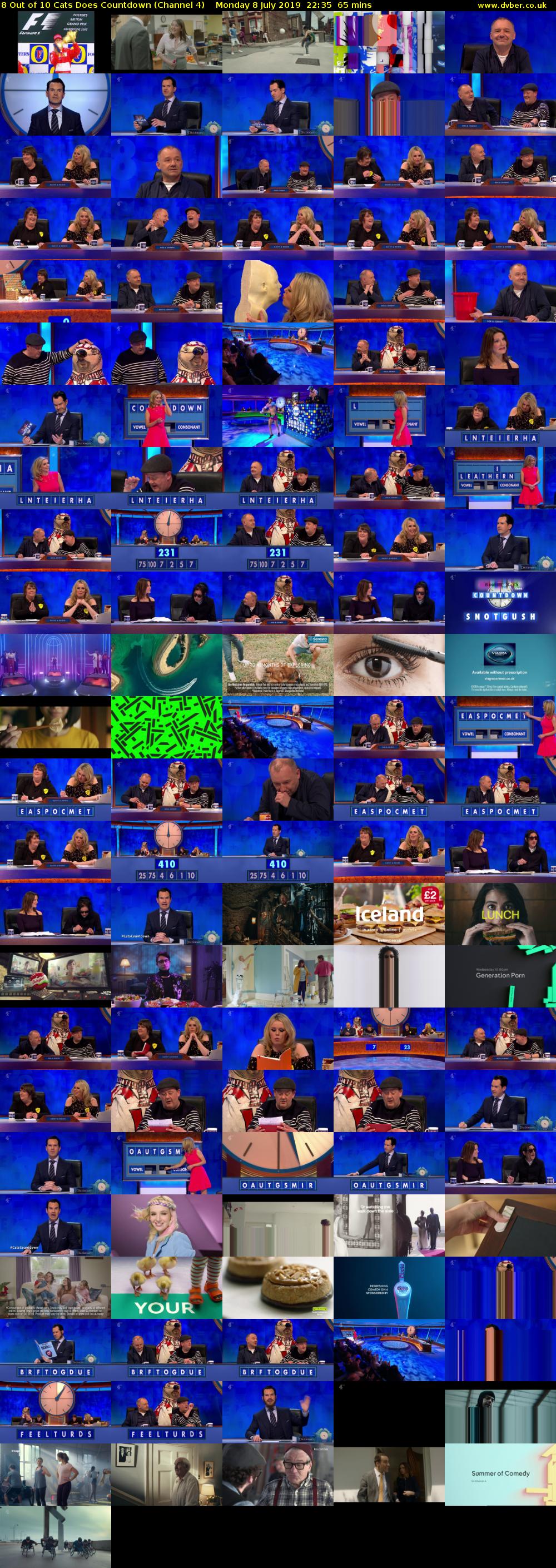 8 Out of 10 Cats Does Countdown (Channel 4) Monday 8 July 2019 22:35 - 23:40
