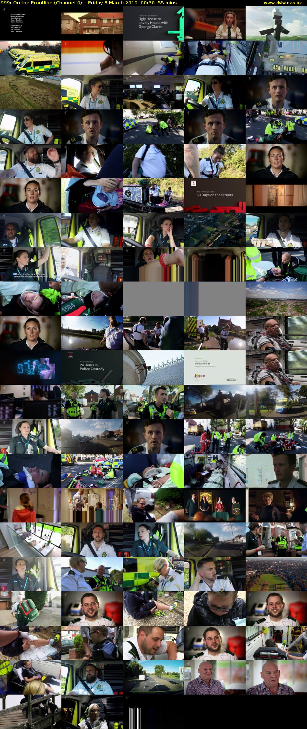999: On the Frontline (Channel 4) Friday 8 March 2019 00:30 - 01:25