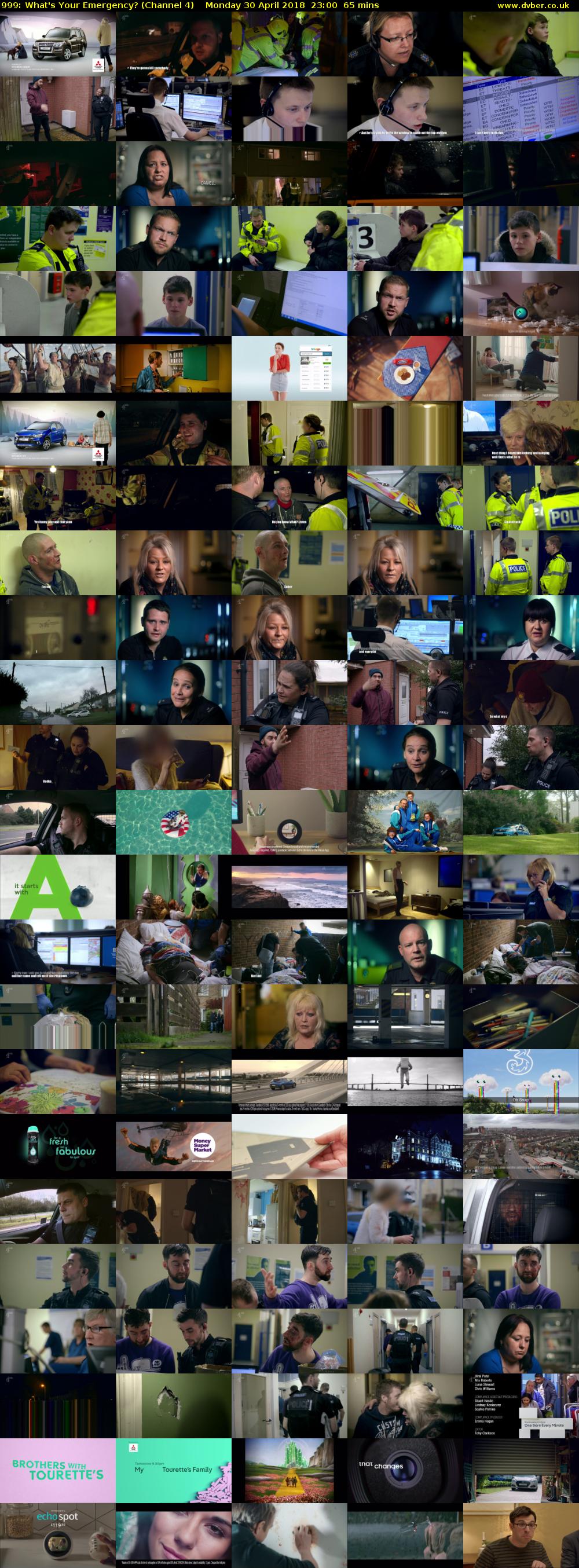 999: What's Your Emergency? (Channel 4) Monday 30 April 2018 23:00 - 00:05