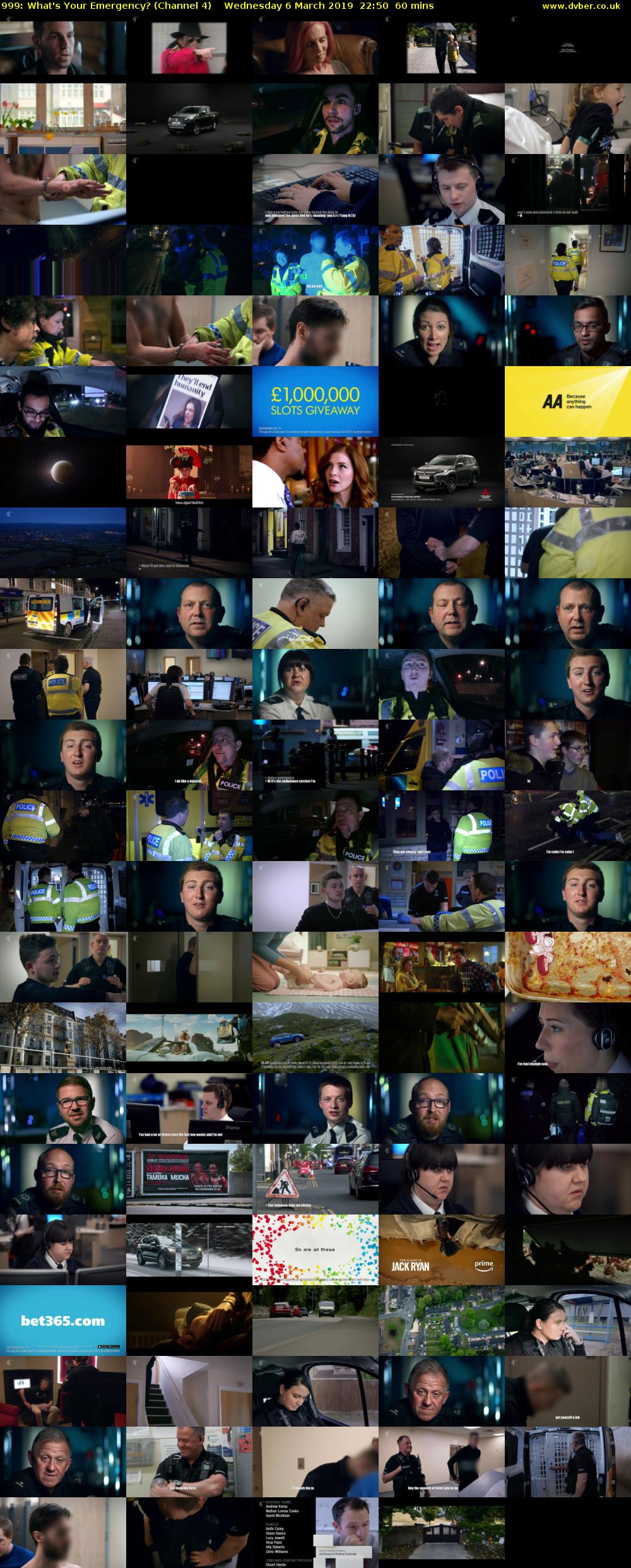 999: What's Your Emergency? (Channel 4) Wednesday 6 March 2019 22:50 - 23:50