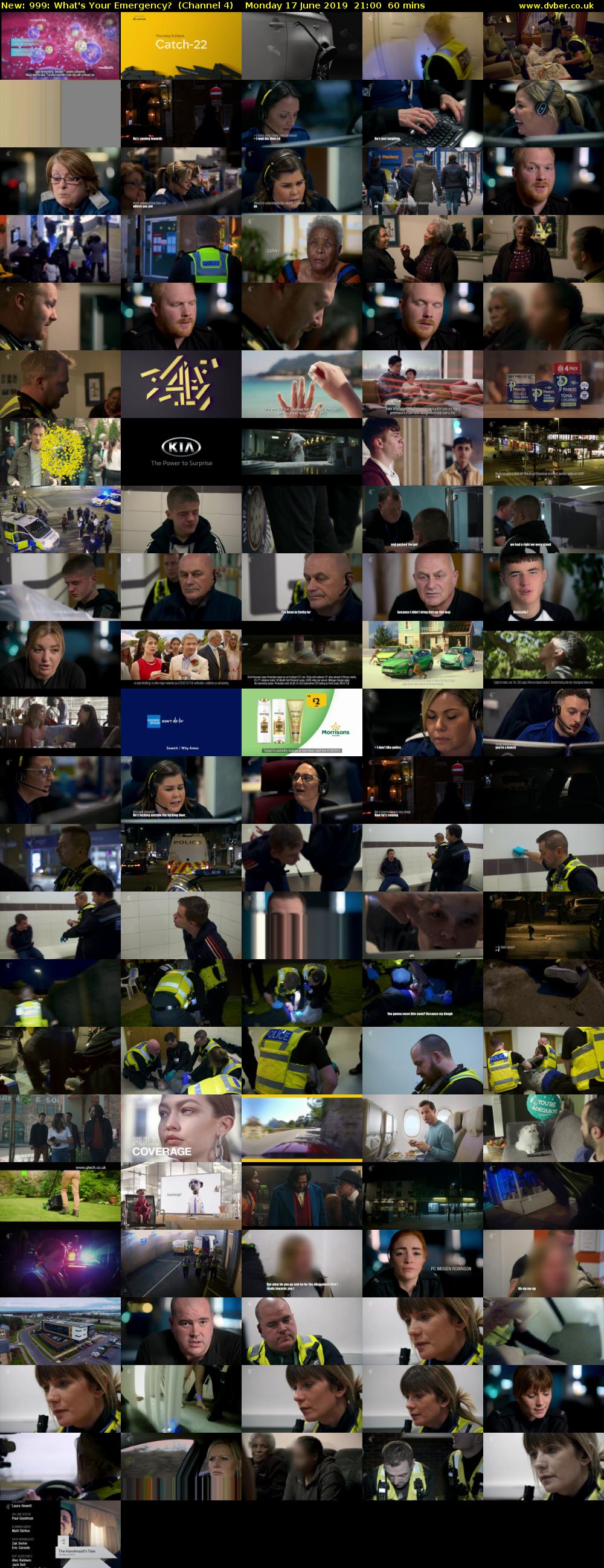 999: What's Your Emergency? (Channel 4) Monday 17 June 2019 21:00 - 22:00