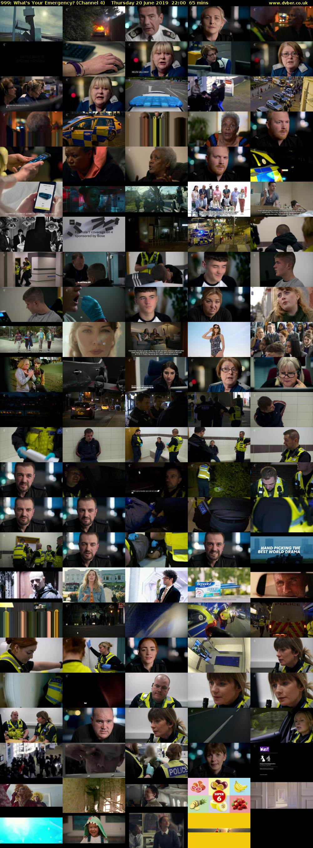 999: What's Your Emergency? (Channel 4) Thursday 20 June 2019 22:00 - 23:05