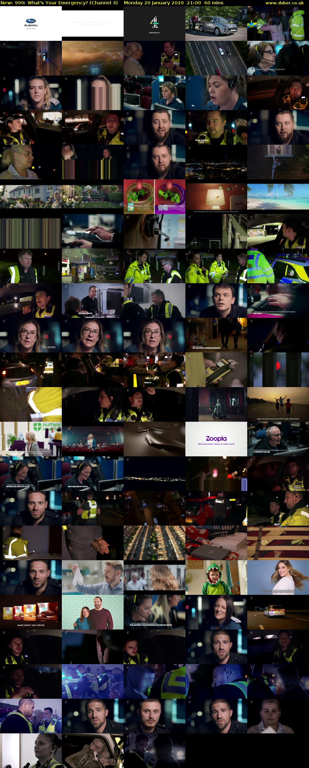 999: What's Your Emergency? (Channel 4) Monday 20 January 2020 21:00 - 22:00