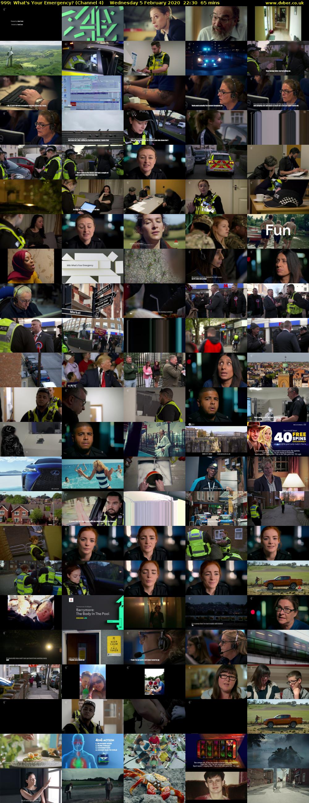 999: What's Your Emergency? (Channel 4) Wednesday 5 February 2020 22:30 - 23:35