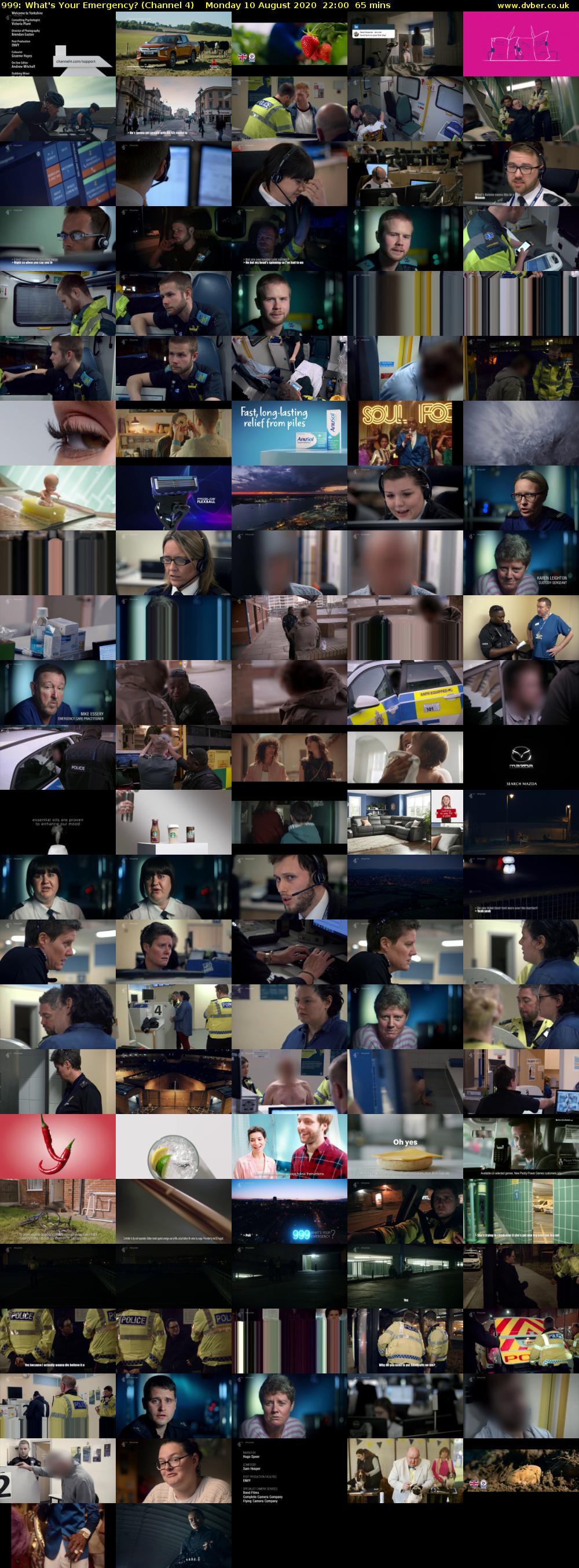 999: What's Your Emergency? (Channel 4) Monday 10 August 2020 22:00 - 23:05