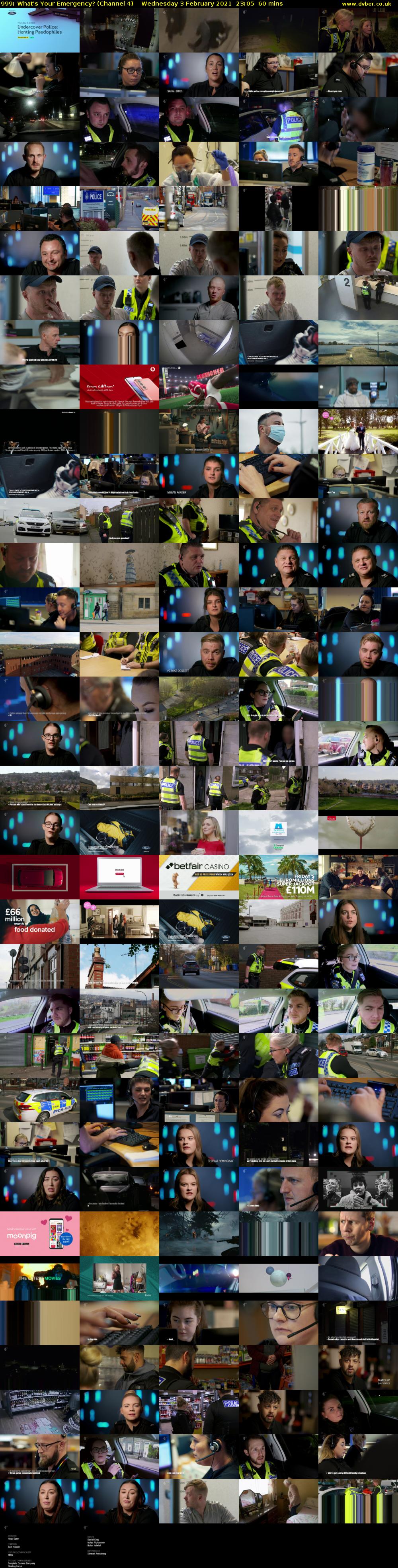 999: What's Your Emergency? (Channel 4) Wednesday 3 February 2021 23:05 - 00:05