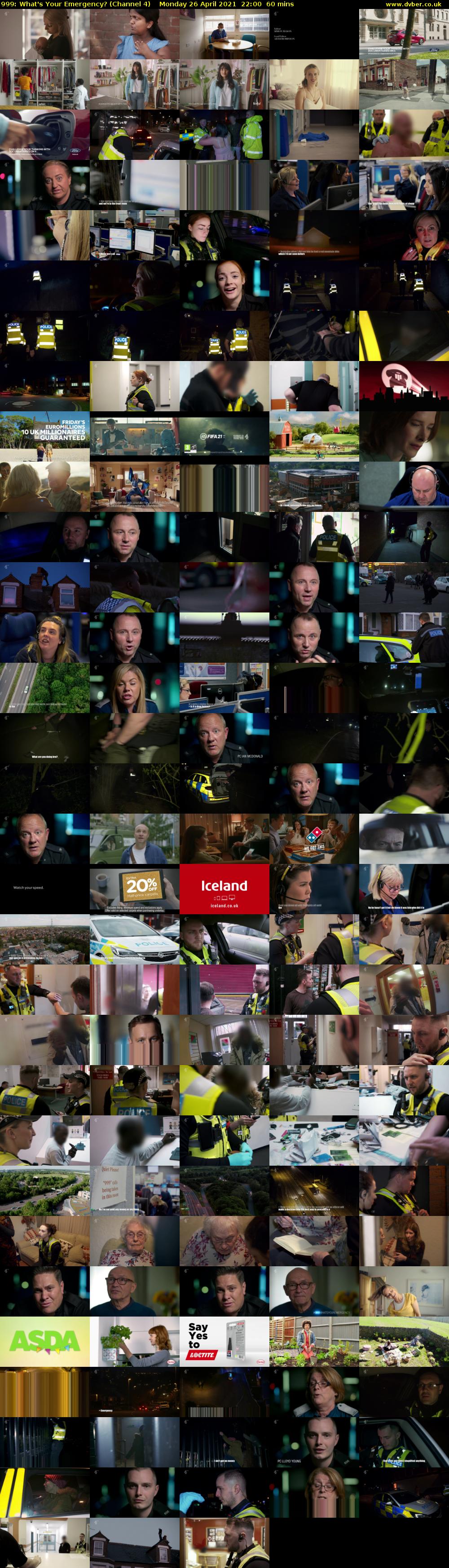 999: What's Your Emergency? (Channel 4) Monday 26 April 2021 22:00 - 23:00