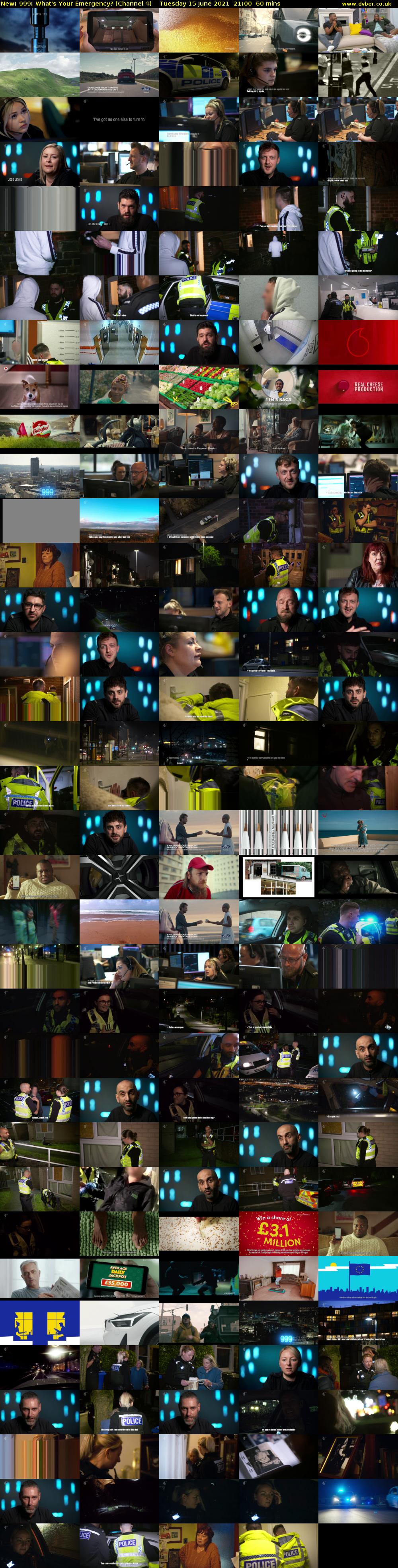 999: What's Your Emergency? (Channel 4) Tuesday 15 June 2021 21:00 - 22:00