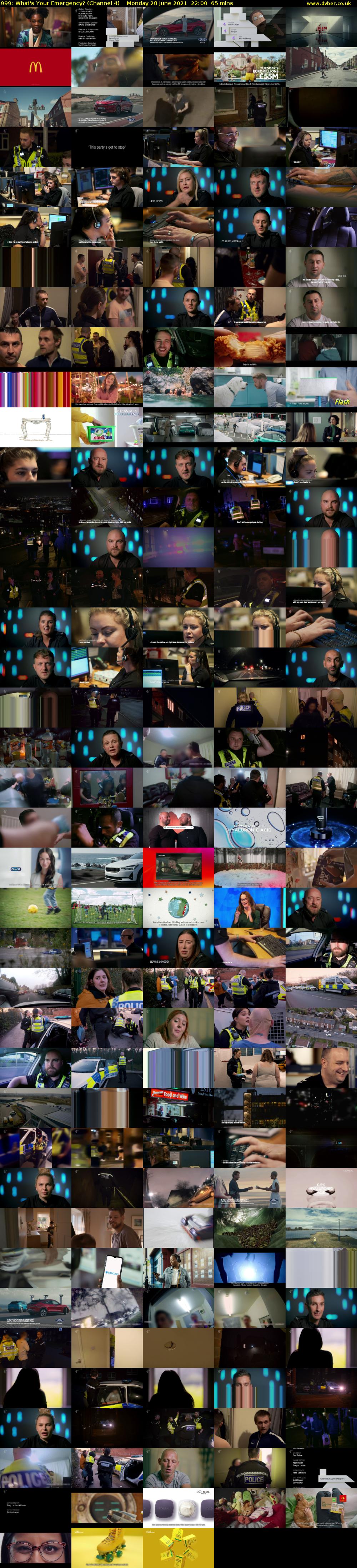 999: What's Your Emergency? (Channel 4) Monday 28 June 2021 22:00 - 23:05