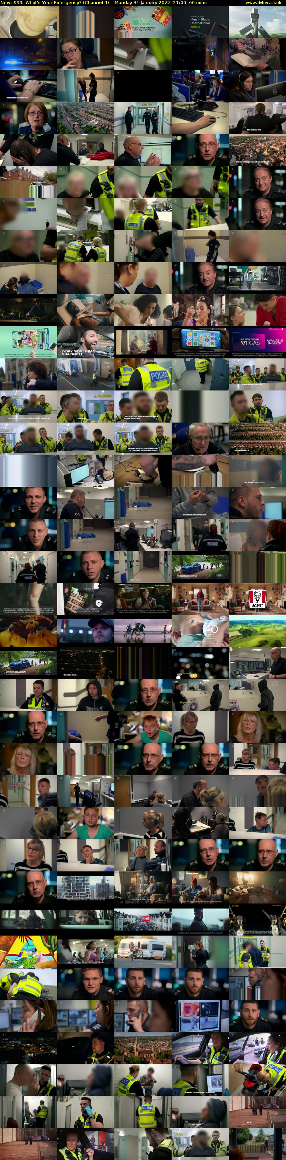 999: What's Your Emergency? (Channel 4) Monday 31 January 2022 21:00 - 22:00