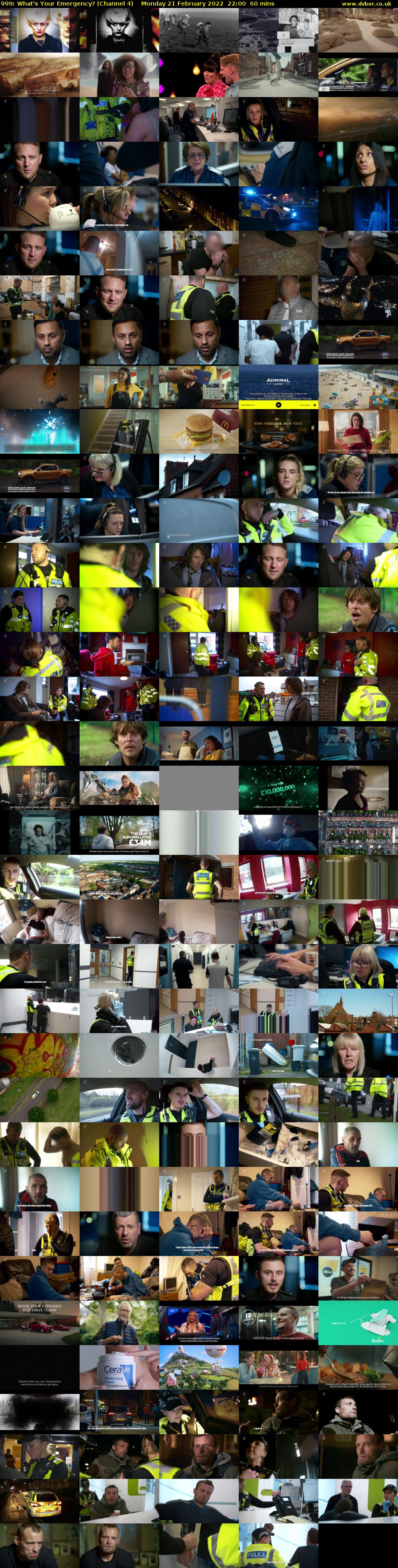 999: What's Your Emergency? (Channel 4) Monday 21 February 2022 22:00 - 23:00