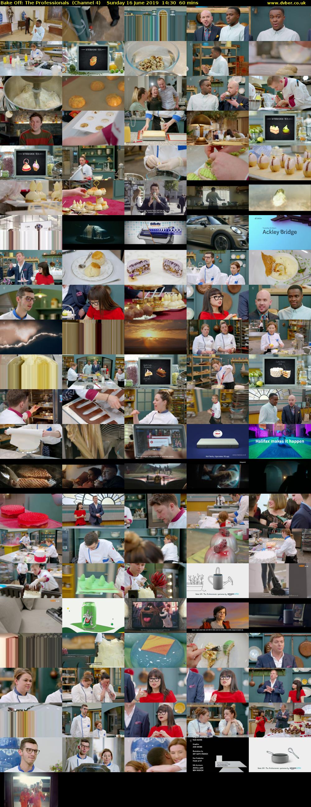 Bake Off: The Professionals  (Channel 4) Sunday 16 June 2019 14:30 - 15:30