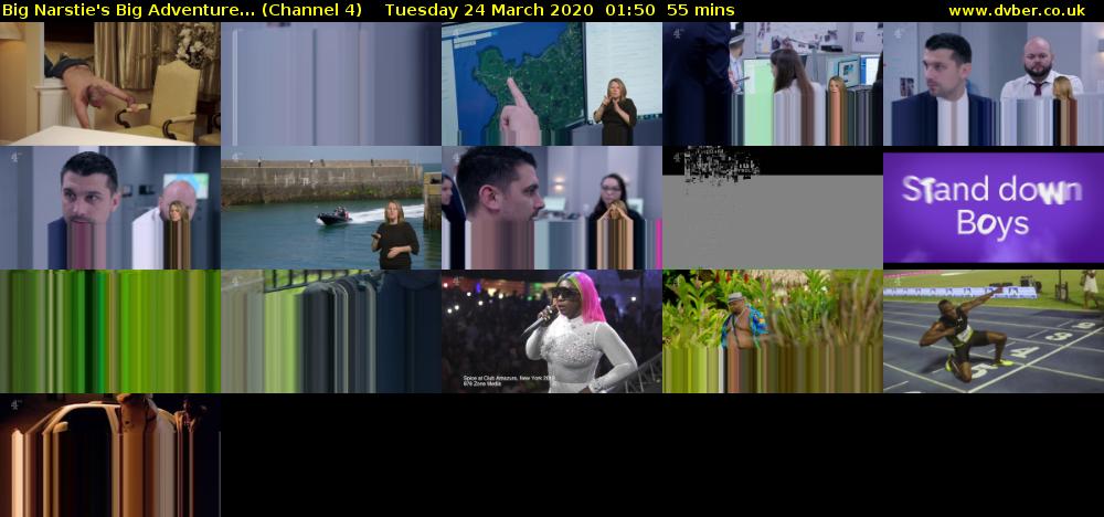 Big Narstie's Big Adventure... (Channel 4) Tuesday 24 March 2020 01:50 - 02:45