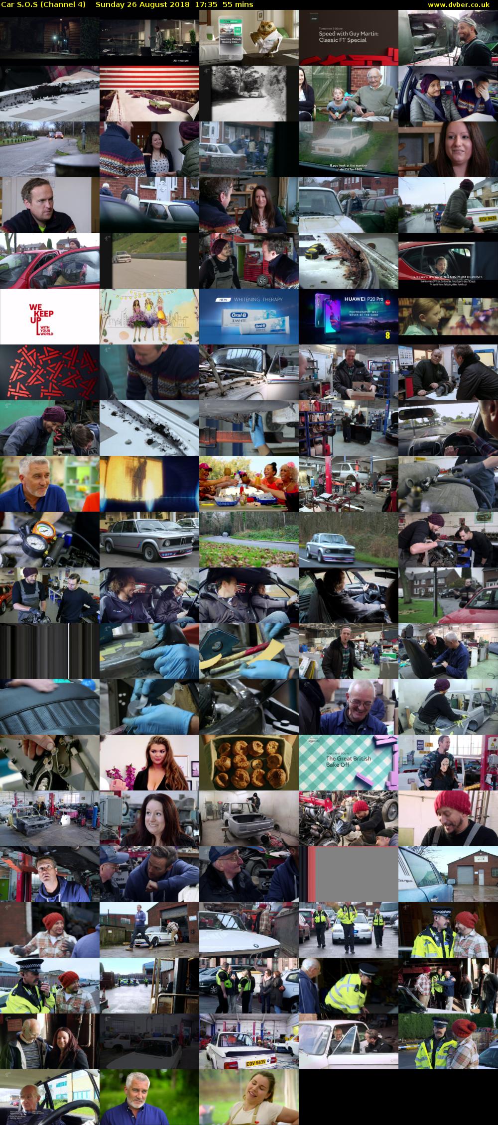 Car S.O.S (Channel 4) Sunday 26 August 2018 17:35 - 18:30