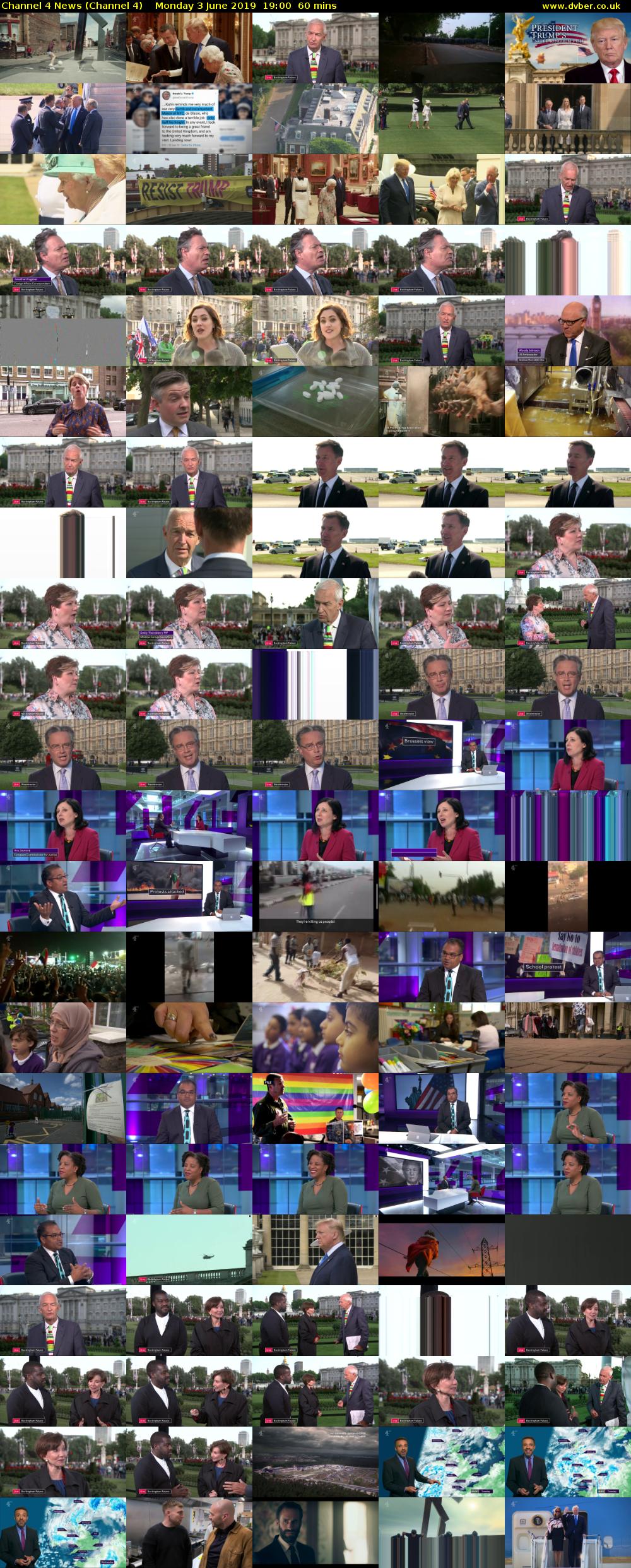 Channel 4 News (Channel 4) Monday 3 June 2019 19:00 - 20:00