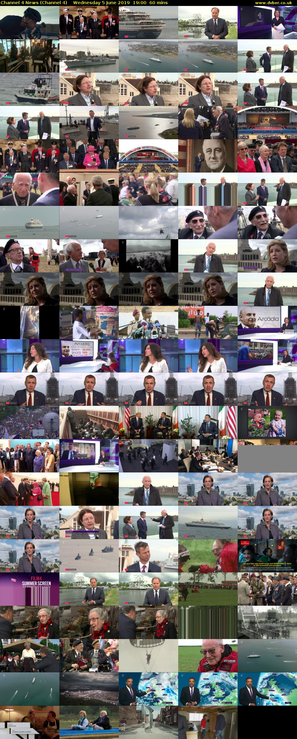 Channel 4 News (Channel 4) Wednesday 5 June 2019 19:00 - 20:00
