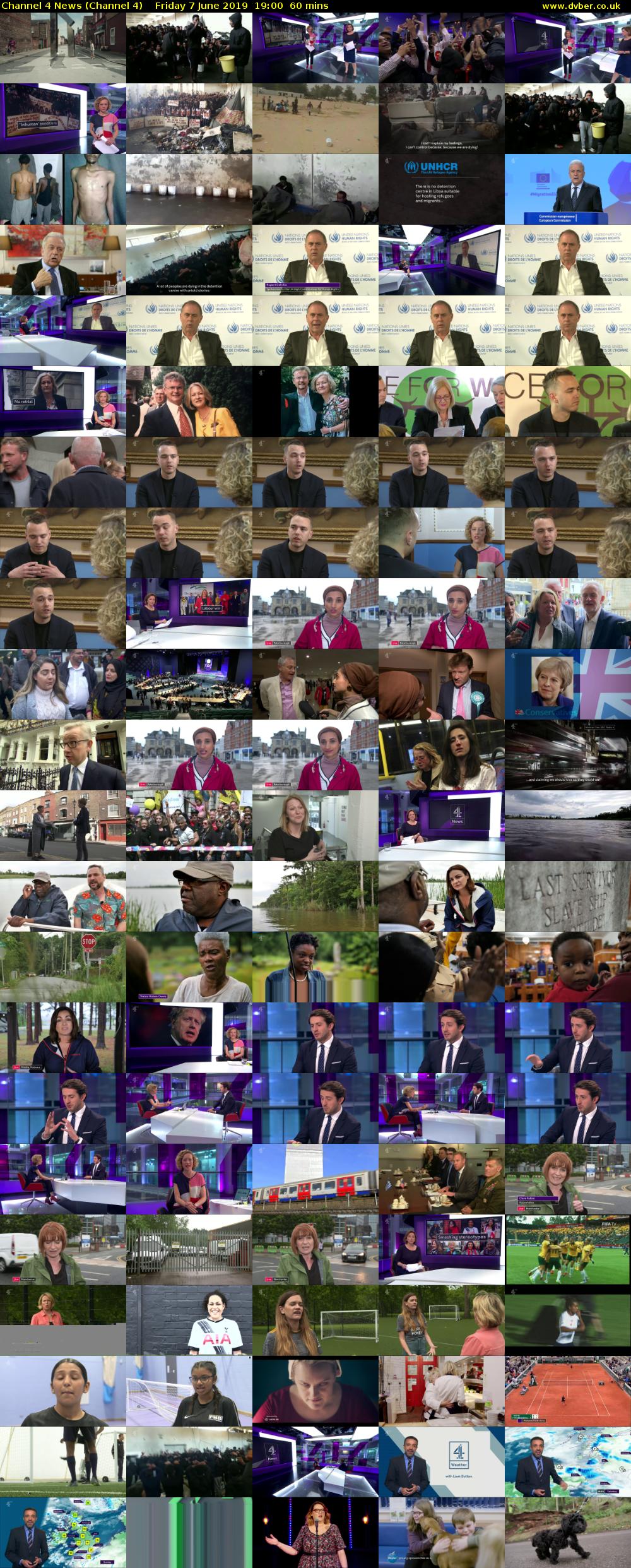 Channel 4 News (Channel 4) Friday 7 June 2019 19:00 - 20:00