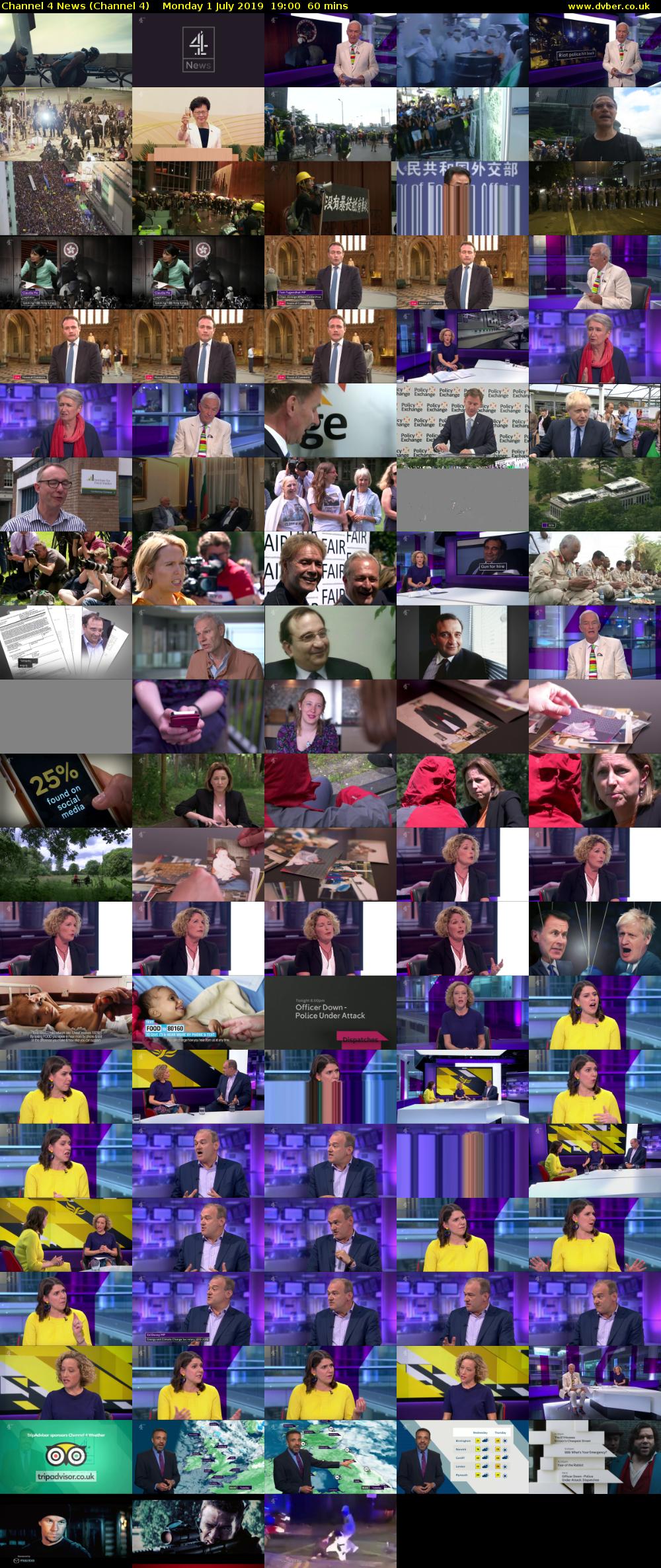Channel 4 News (Channel 4) Monday 1 July 2019 19:00 - 20:00