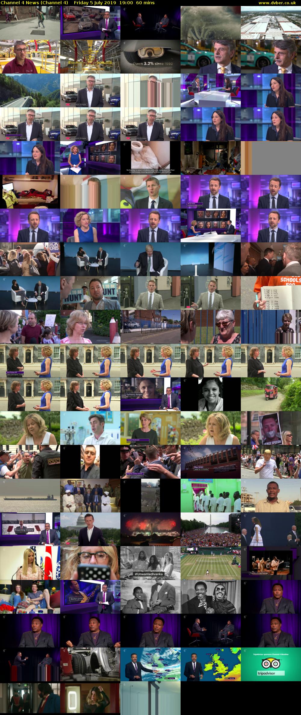 Channel 4 News (Channel 4) Friday 5 July 2019 19:00 - 20:00