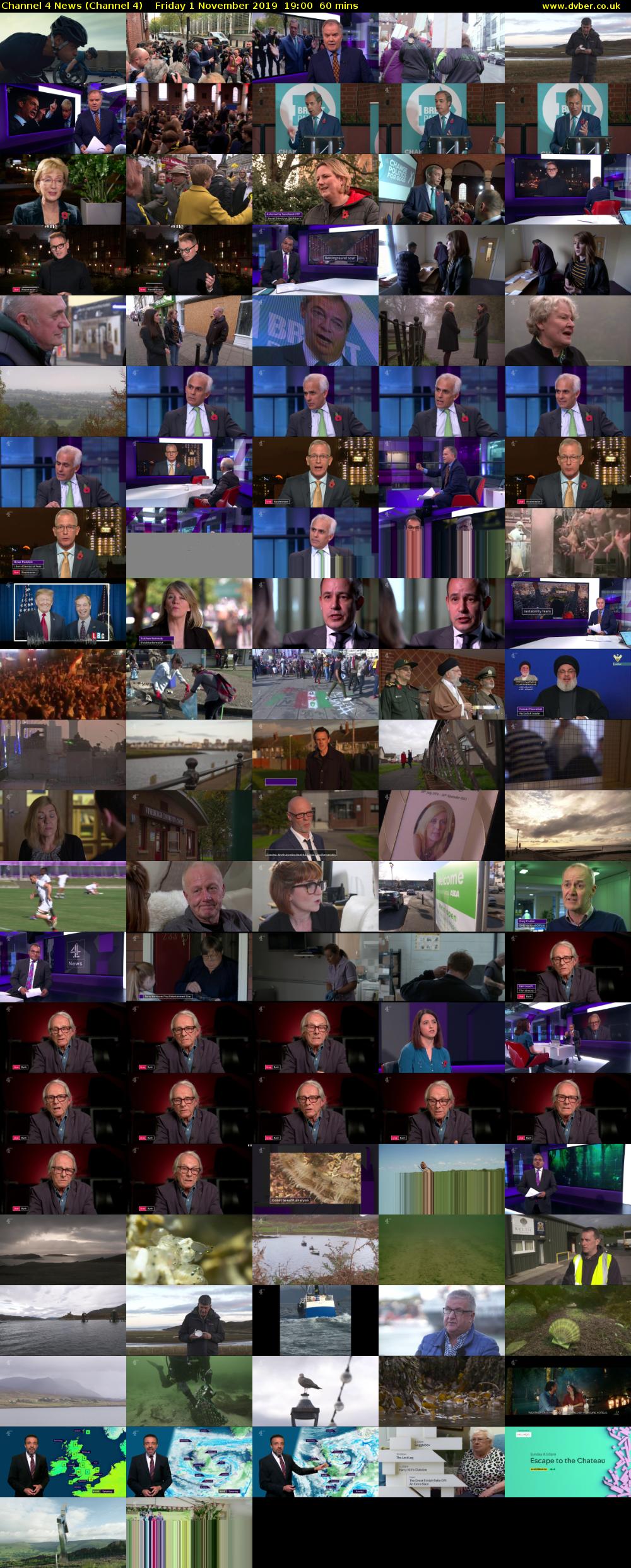 Channel 4 News (Channel 4) Friday 1 November 2019 19:00 - 20:00