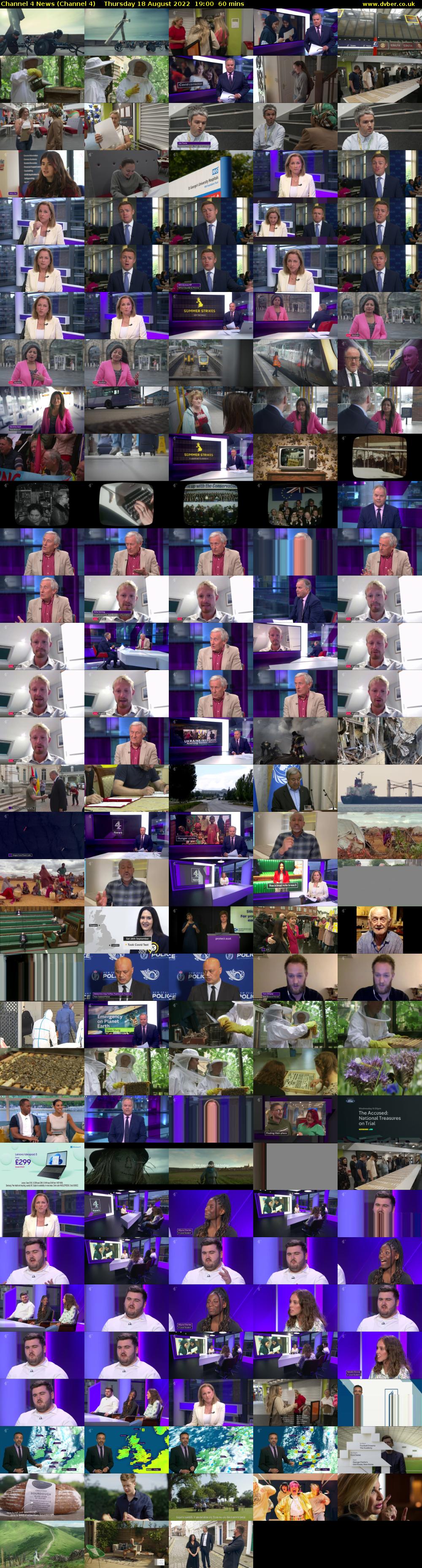 Channel 4 News (Channel 4) Thursday 18 August 2022 19:00 - 20:00