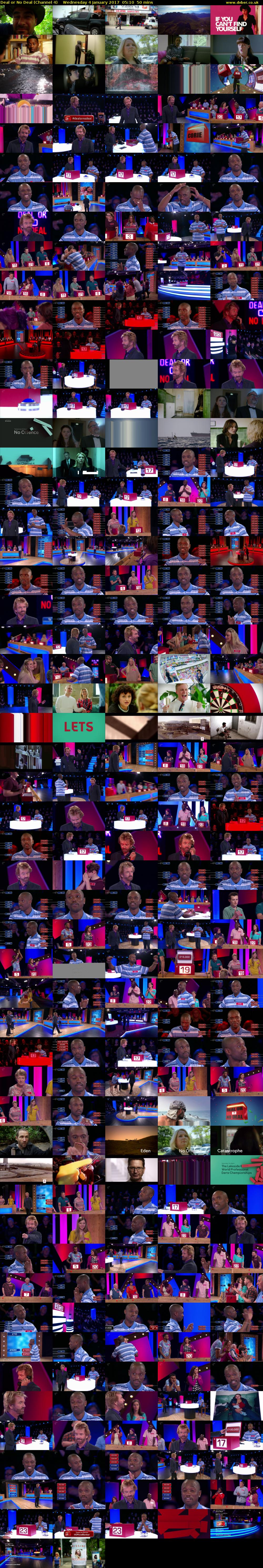 Deal or No Deal (Channel 4) Wednesday 4 January 2017 05:10 - 06:00