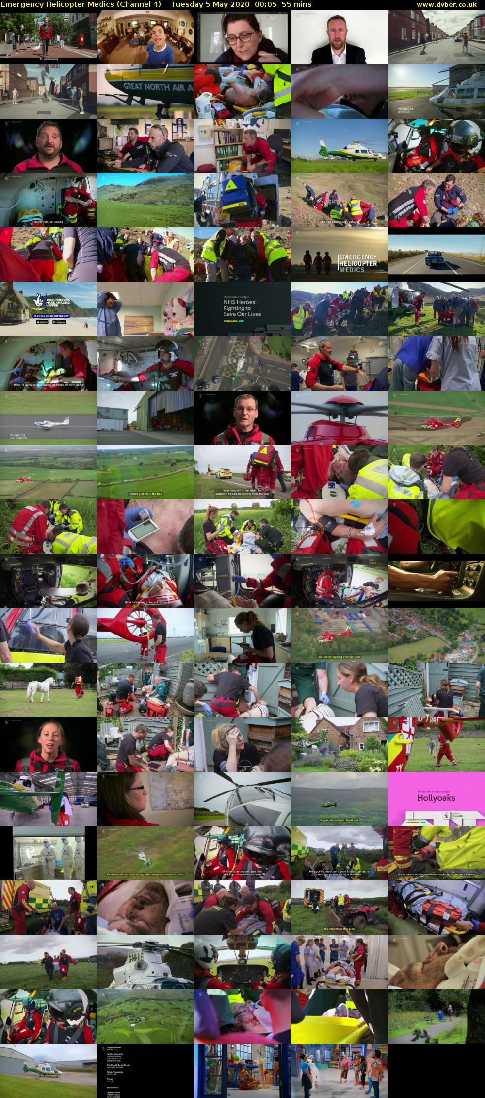 Emergency Helicopter Medics (Channel 4) Tuesday 5 May 2020 00:05 - 01:00