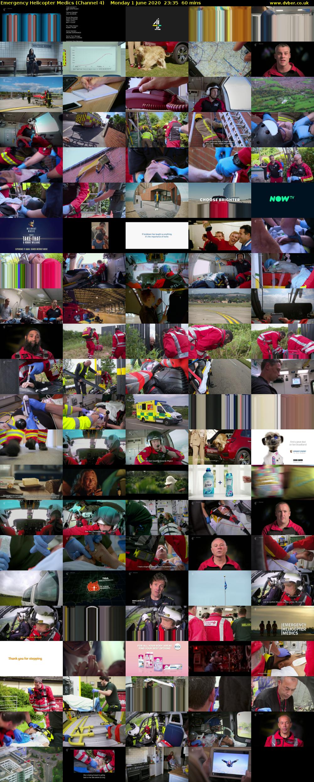 Emergency Helicopter Medics (Channel 4) Monday 1 June 2020 23:35 - 00:35