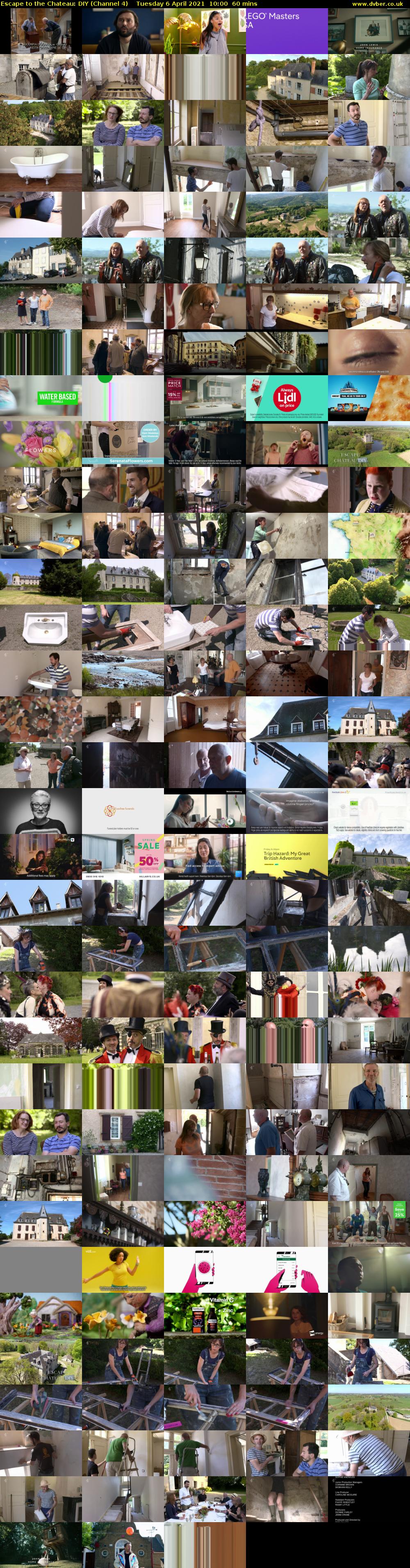 Escape to the Chateau: DIY (Channel 4) Tuesday 6 April 2021 10:00 - 11:00