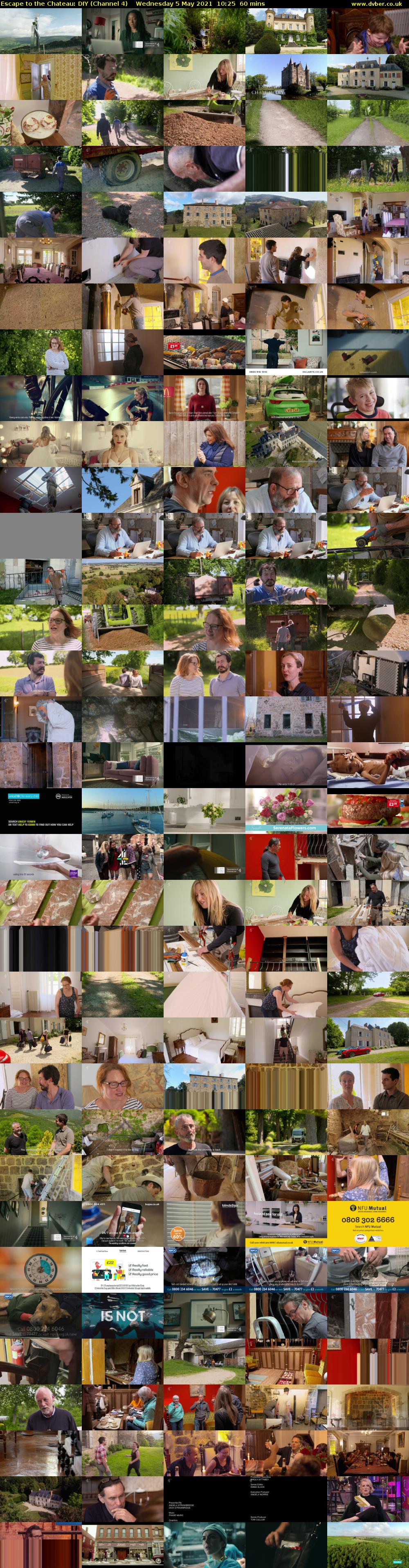 Escape to the Chateau: DIY (Channel 4) Wednesday 5 May 2021 10:25 - 11:25