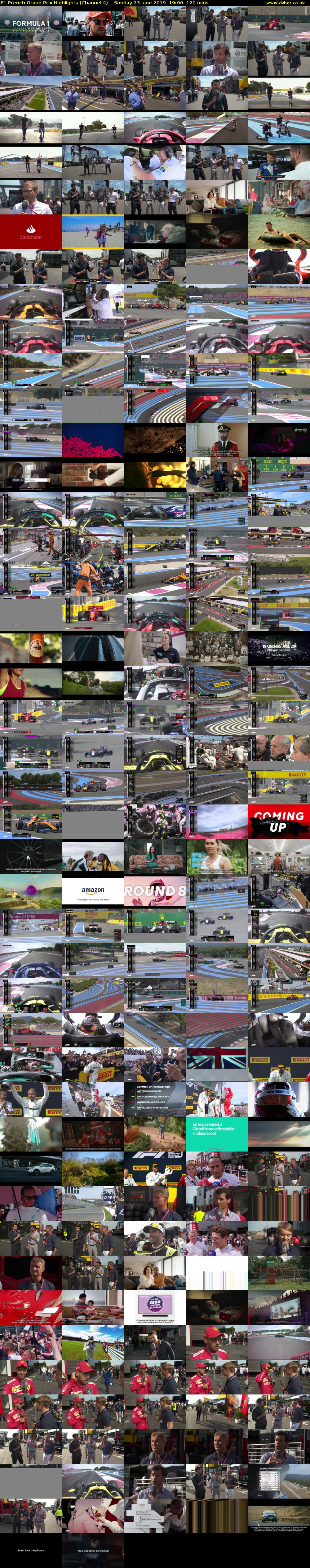 F1 French Grand Prix Highlights (Channel 4) Sunday 23 June 2019 19:00 - 21:00