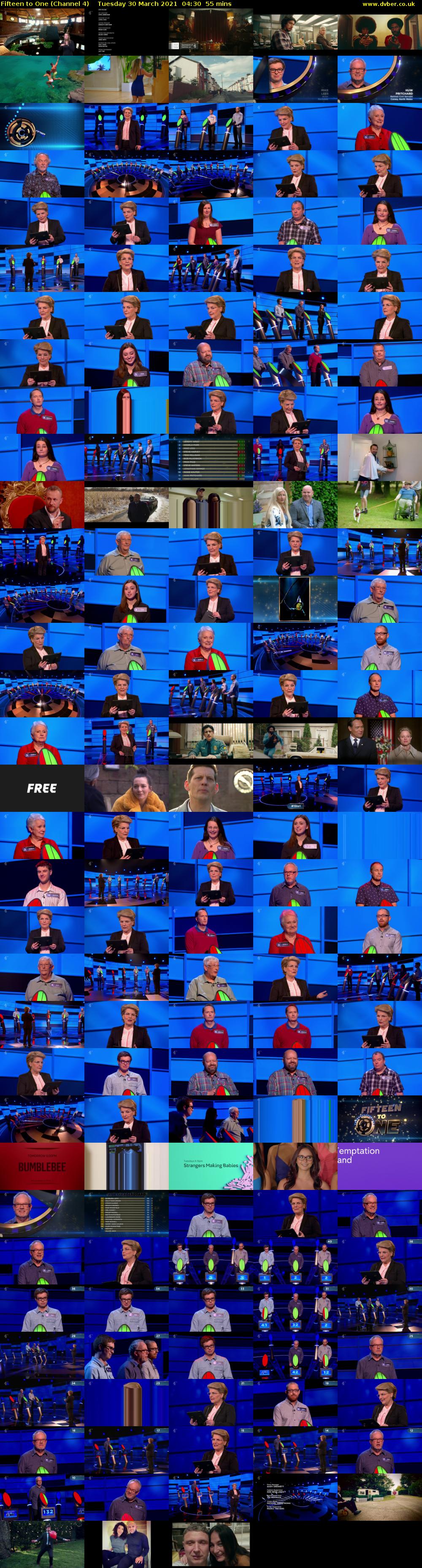 Fifteen to One (Channel 4) Tuesday 30 March 2021 04:30 - 05:25