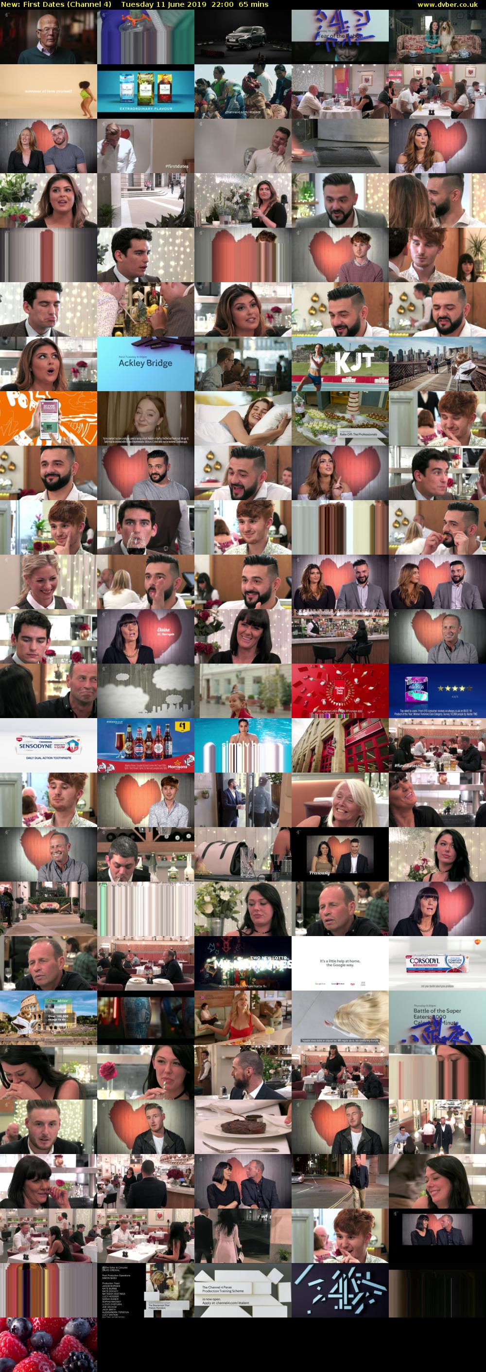 First Dates (Channel 4) Tuesday 11 June 2019 22:00 - 23:05