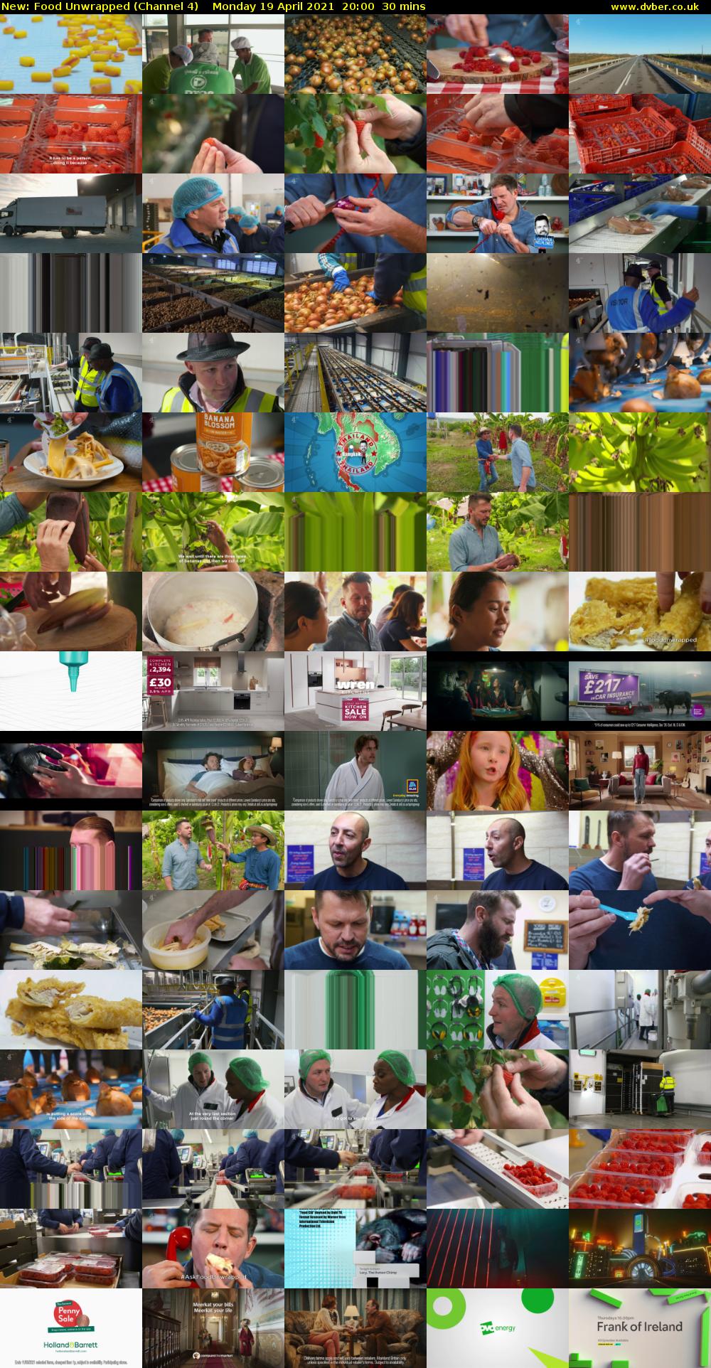 Food Unwrapped (Channel 4) Monday 19 April 2021 20:00 - 20:30