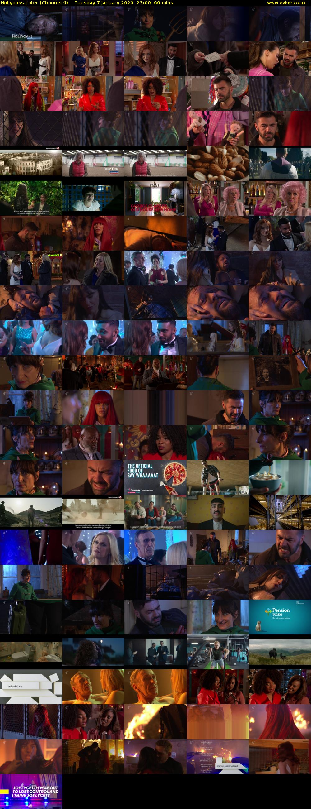 Hollyoaks Later (Channel 4) Tuesday 7 January 2020 23:00 - 00:00