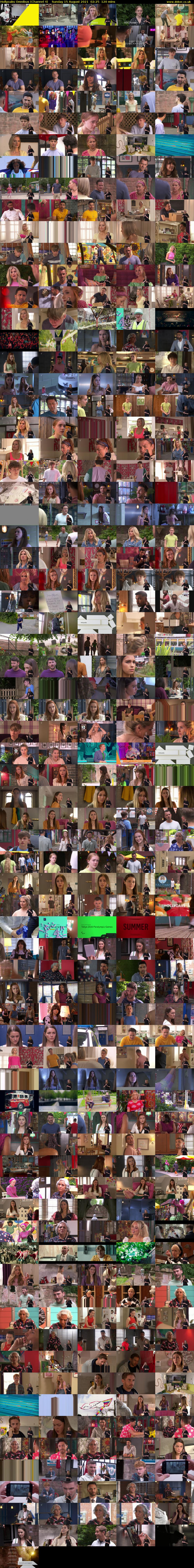 Hollyoaks Omnibus (Channel 4) Sunday 15 August 2021 02:25 - 04:25
