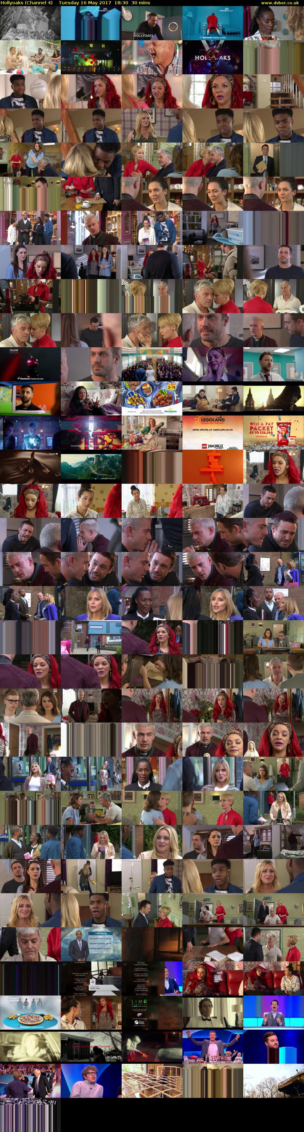 Hollyoaks (Channel 4) Tuesday 16 May 2017 18:30 - 19:00