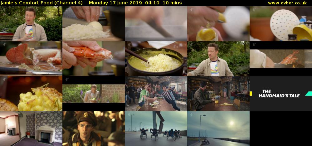 Jamie's Comfort Food (Channel 4) Monday 17 June 2019 04:10 - 04:20