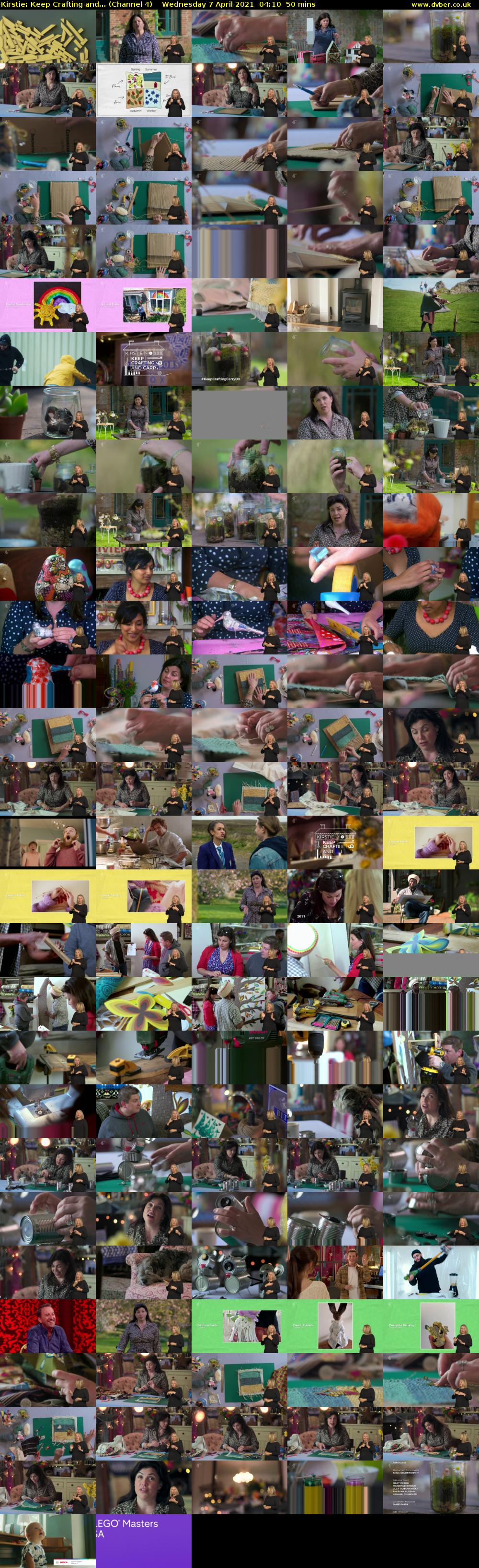 Kirstie: Keep Crafting and... (Channel 4) Wednesday 7 April 2021 04:10 - 05:00