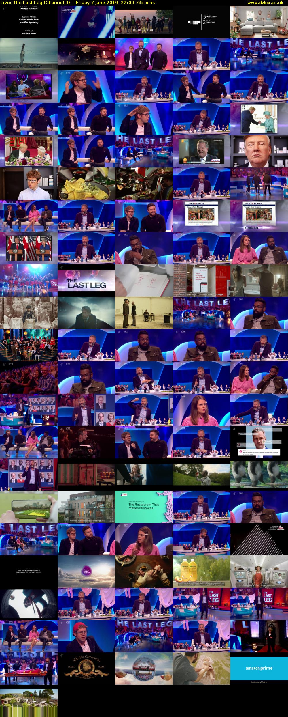 Live: The Last Leg (Channel 4) Friday 7 June 2019 22:00 - 23:05