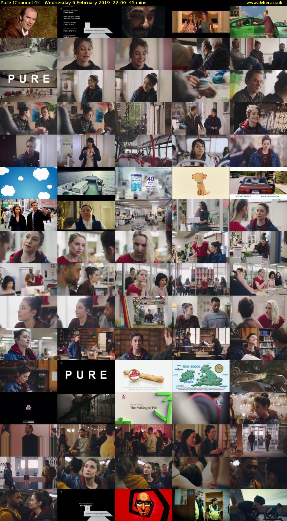 Pure (Channel 4) Wednesday 6 February 2019 22:00 - 22:45