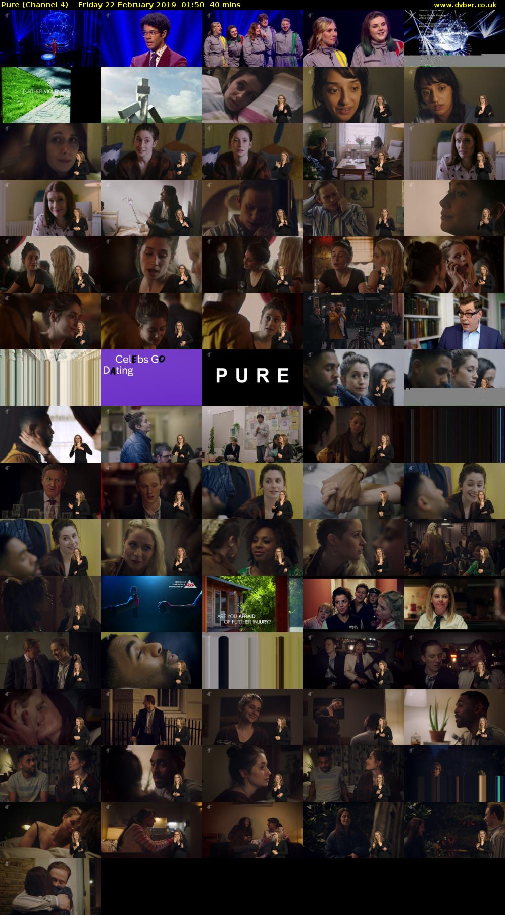 Pure (Channel 4) Friday 22 February 2019 01:50 - 02:30