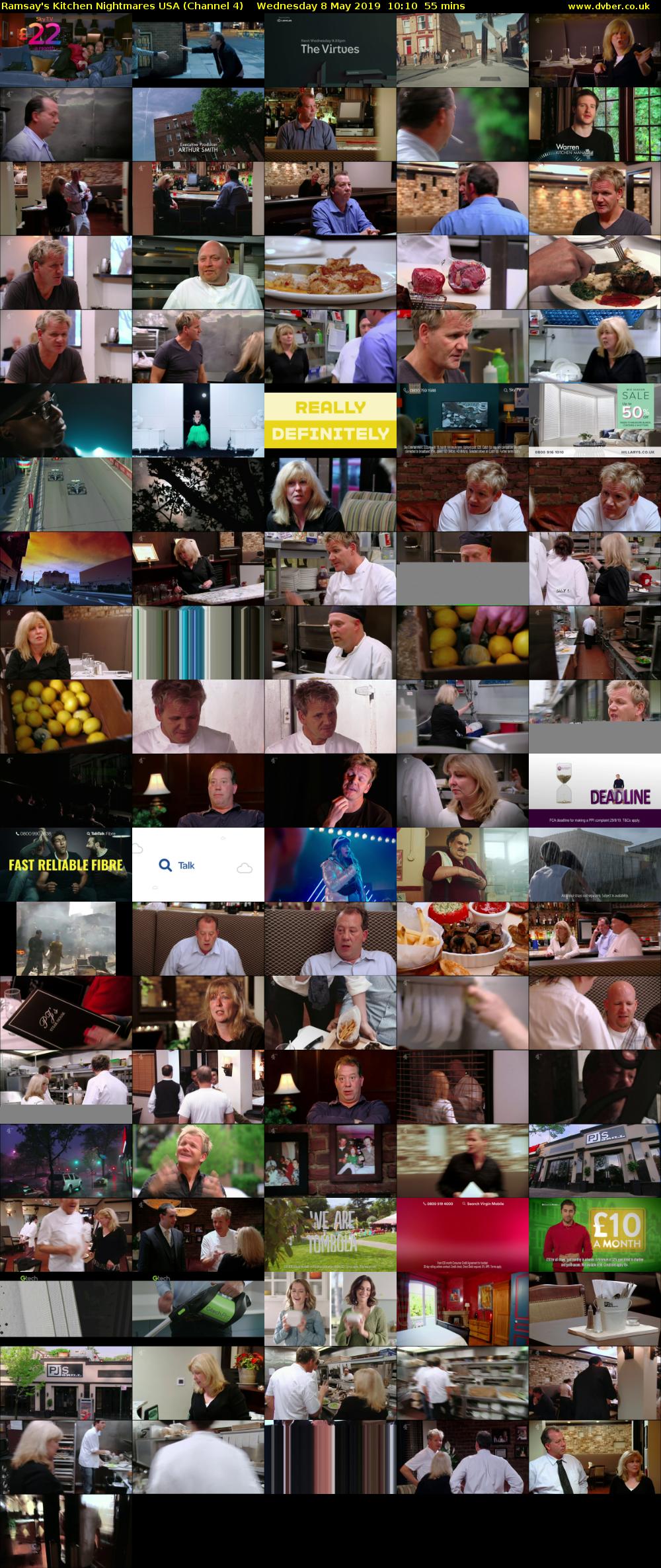 Ramsay's Kitchen Nightmares USA (Channel 4) Wednesday 8 May 2019 10:10 - 11:05
