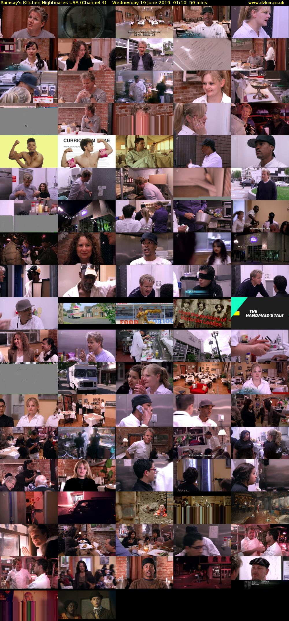 Ramsay's Kitchen Nightmares USA (Channel 4) Wednesday 19 June 2019 01:10 - 02:00